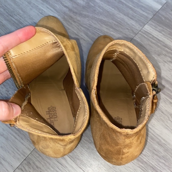 Charlotte Russe Suede Booties - Picture 7 of 9